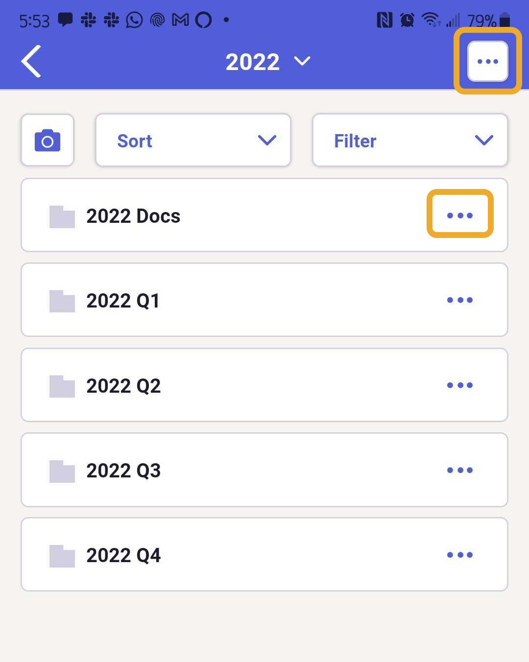 File in the Neat Mobile App Neat HelpCenter